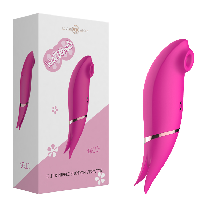 Vibrator cu aspirație clitoridiană