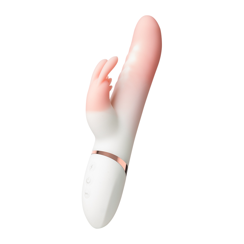 Vibrator Rabbit cu împingere rapidă